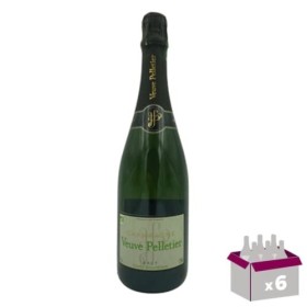 6x Champagne Veuve Pelletier Brut BIO - 6x75cL