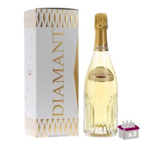 3 Champagne Vranken - Diamant Brut - 3x75cL - Étui
