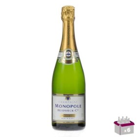 6 Champagne Heidsieck & C° - White Top Blanc de Blancs - 6x75cL
