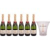 Moet & Chandon Imperial Brut Champagne avec Seau à Glace 4,5 L
