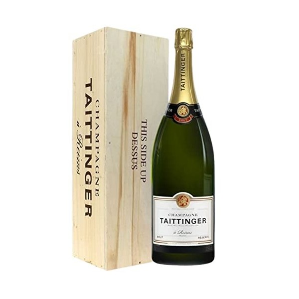 Taittinger Reserve Champagne Brut Jeroboam Epernay NV, 3 litres