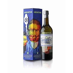 ABSENTE - Distilleries Et Domaines De Provence - Absinthe - Boisson Spiritueuse - Coffret Cadeau - Étui, Cuillère - Produit D