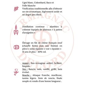 Bas Armagnac Hors d âge Delord - 70cl