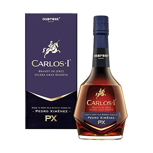 Carlos I Solera Gran Reserva PEDRO XIMÉNEZ Brandy de Jerez 40,3% Vol. 0,7l in Giftbox
