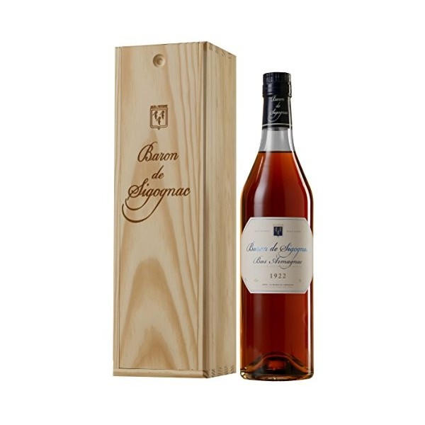 BARON DE SIGOGNAC ARMAGNAC MILLÉSIMÉ 1922 70 Cl