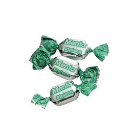 Bonbons durs farcis Nana Candy menthe farcie enveloppe de 1 kg sans gluten
