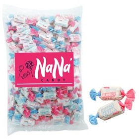 Bonbons doux Toffee Nana Candy Bubble Gum enveloppe de 1 kg sans gluten