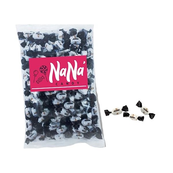 Bonbons durs farcis Nana Candy Réglisse enveloppe de 1 kg sans gluten