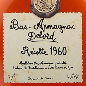 DELORD ARMAGNAC MILLÉSIME 1960 70 cl