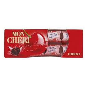 Ferrero Bonbons de chocolat fin fourrés à la cerise et liqueur - La boîte de 168g