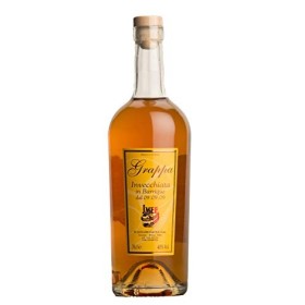 GRAPPA RISERVA – Grappa italienne réserve vieillie en fûts de chêne pendant plus de 18 mois.