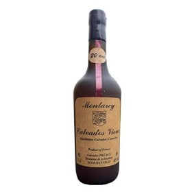 CALVADOS FERMIER VIEUX AOC MONTARCY MAISON PRÉAUX 20 ANS