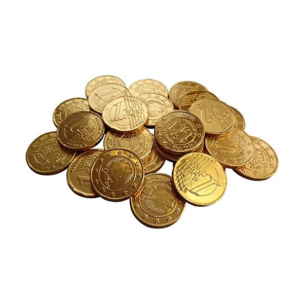 Coins Or Chocolat au lait Euro paquet de 24 