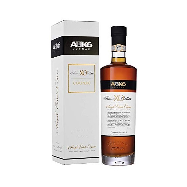 ABK6, Cognac XO Family Cellar 70cl, 40% alc, Single Estate Cognac - coffret individuel
