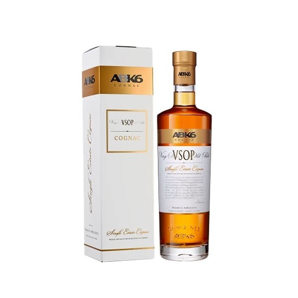 ABK6 Cognac VSOP Single Estate - Elu WORLD BEST COGNAC VSOP 2020 - Bouteille 70cl coffret individuel