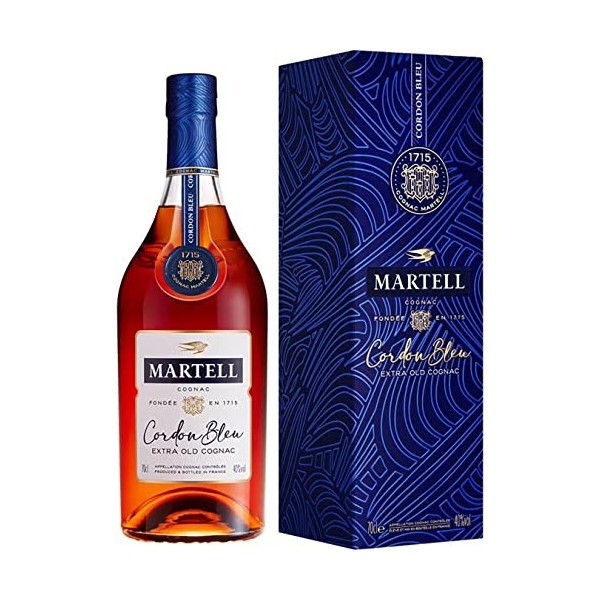 MARTELL Cordon Bleu Cognac - 40%, bouteille 70cl
