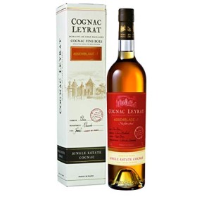 Leyrat, Cognac Assemblage N°1 70cl, 42% alc, Single Estate Cognac Cru Fins Bois, en coffret individuel