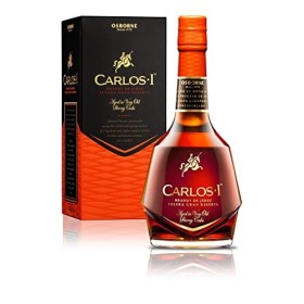 Carlos I Brandy de Jerez Solera Gran Reserva Sherry Casks 40% Vol. 0,7l in Giftbox