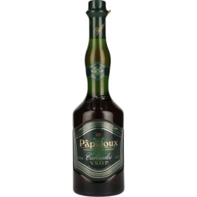 Papidoux Calvados VSOP - à base de pommes de Normandie 1 x 0,7l - affiné pendant cinq ans avec un goût doux et élégant