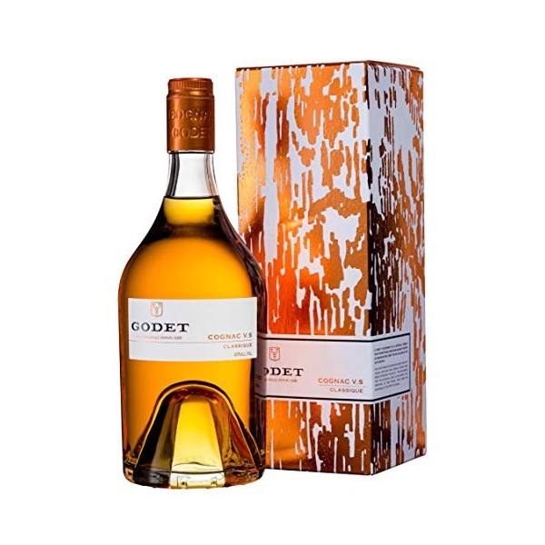 GODET - Cognac - VS Classique - Vieilli En Fût De Chêne - 40 ° - 70 Cl