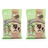 Kuhbonbon Végétalien Double Choc Caramel Bonbons 165 g Lot de 2 