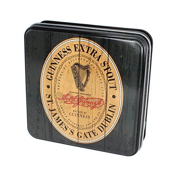 Bo�te cadeau de caramels Guinness avec le design d�tiquette Heritage Extra Stout, 100 g