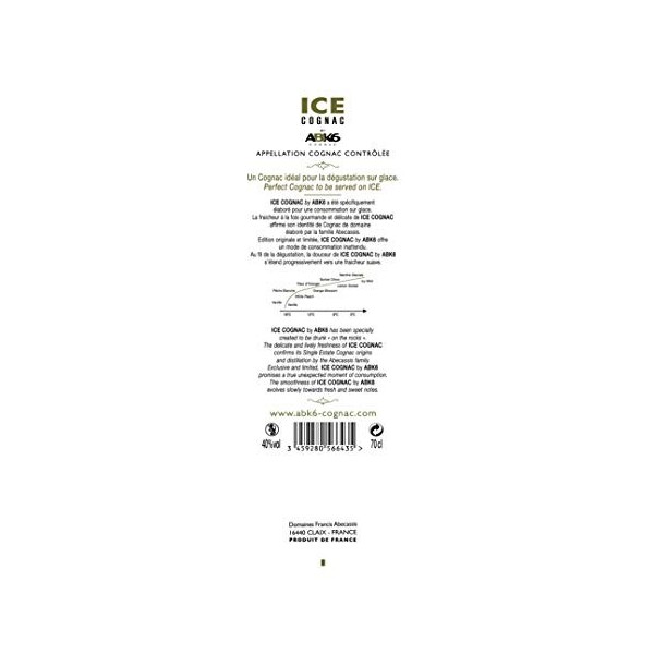 ABK6 Cognac Ice - bouteille 70 cl 40°