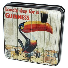 Bo�te cadeau de Fudge Guinness avec le design du toucan sur la girouette, 100 g