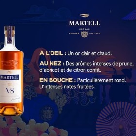 MARTELL VS Cognac - 40%, bouteille 70cl