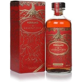 Cognac Ferrand 10 GÉNÉRATIONS Port-Cask Finish 44% Vol. 0,5l in Giftbox