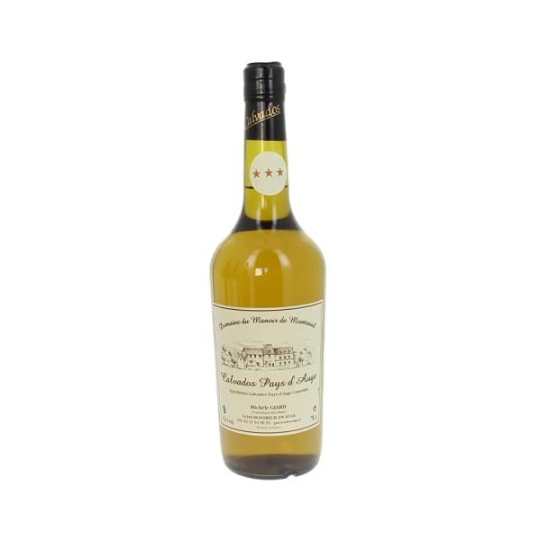 Domaine du Manoir de Montreuil - Calvados Trois Étoiles 4 ans Giard 70cl 42% - Made in Calvados