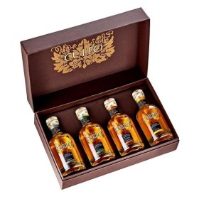 Mini CULTO Confezione 4 Grappe Rossi dAsiago 40%Vol. 20 cl.