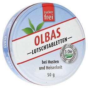 OLBAS Lutschtabletten zuckerfrei, 50 g Tablettes