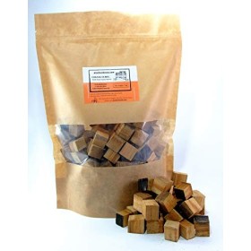 AlcoFermBrew Cubes de chêne Cognac 1 kg - Cubes Bois | Les Cubes pour la Maturation Vins, Bière, Whisky