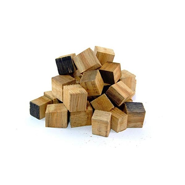 AlcoFermBrew Cubes de chêne Cognac 1 kg - Cubes Bois | Les Cubes pour la Maturation Vins, Bière, Whisky