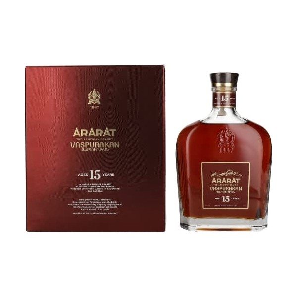 Ararat Armenia 15 Ans Vaspurakan Brandy 700 ml