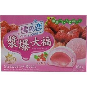 Yuki & Love Strawberry Mochi 180g / 6.3 Oz