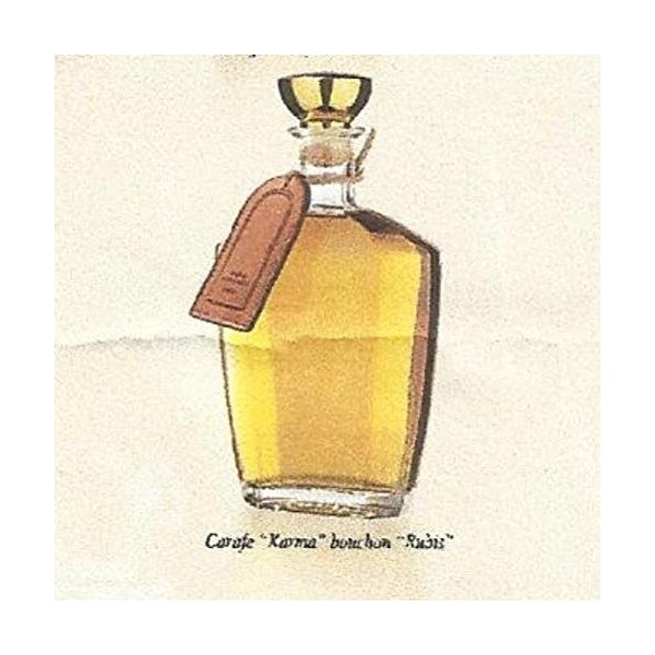 cognac 35 ans dage en carafe karma 70cl presente en coffret louis roque