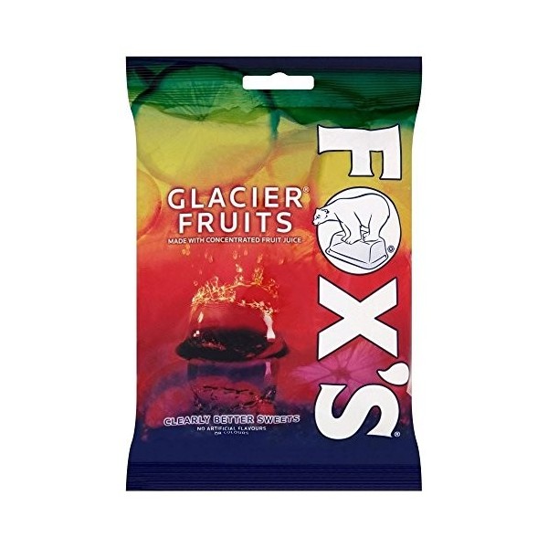 Glacier Fruits de Fox 200g - Paquet de 2