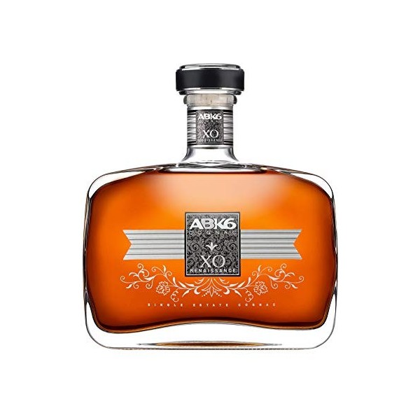 ABK6 Cognac XO Renaissance single estate - Carafe 70cl coffret individuel - World Best Cognac 2019 - 40°