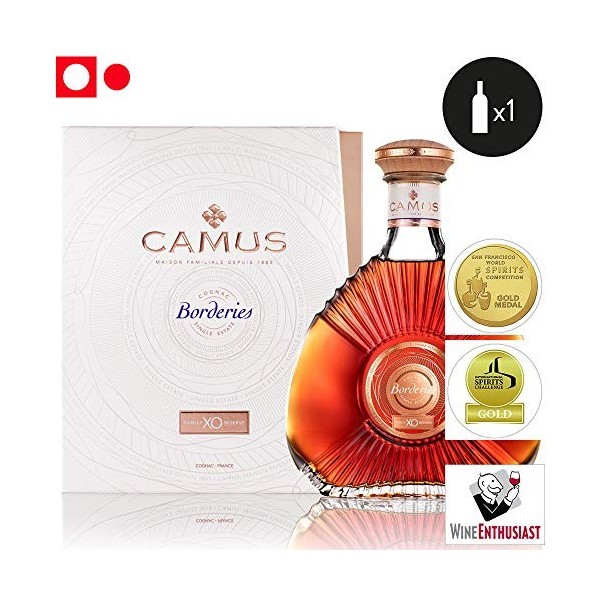 1 bouteille • Camus XO Borderies Family Reserve Cognac Borderies Brun 1x70cl