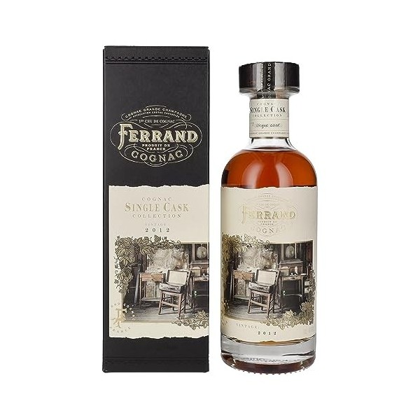 Cognac Ferrand SINGLE CASK Collection Vintage 2012 49,8% Vol. 0,7l in Giftbox