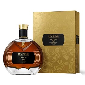 Réviseur, Coffret Cognac XO Carafe 70cl, 40% alc, Single Estate Cognac Cru Petite Champagne