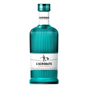 LAcrobate - Gin Bio Artisanal Français - Médaille d’or Concours Mondial de Bruxelles 2021 - 44 Pour cent Alcool - Origine : 