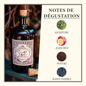 MONKEY 47 Schwarzwald Dry Gin Allemand - 47%, 50cl