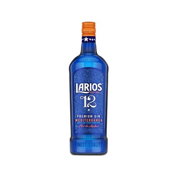 Larios 12 Gin Premium Méditerranéen, 40% - 70cl