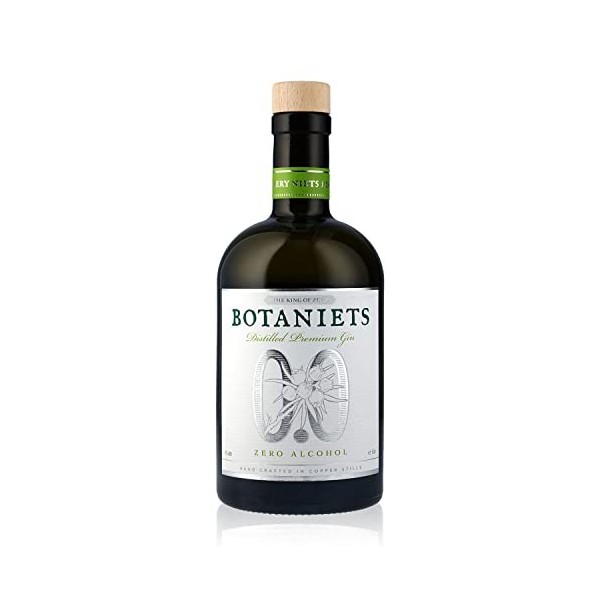 BOTANIETS - Original Gin 0,0% – Boisson sans Alcool – Gin premium - 500mL