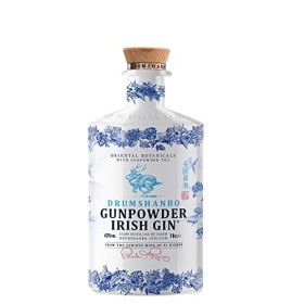 DRUMSHANBO GUNPOWDER Gin Ceramic Bottle - Gin - 43% Alcool - Origine : Irlande - Bouteille 70 cl