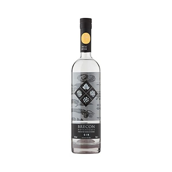 BRECON - Botanicals - Distilled Gin - 43% Alcool - Origine : Pays de Galles - Bouteille 70 cl