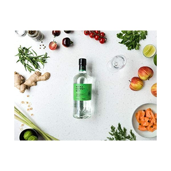 NIKKA - Coffey Gin, avec étui - Gin - Notes dagrumes - Origine : Japon - 47% Alcool - 70 cl